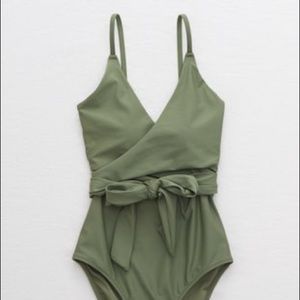 NWT Aerie Wrap One Piece Swimsuit